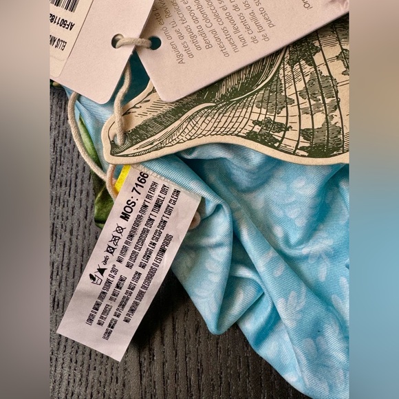 NWT Agua Bendita Pacifico Ellis Aine Floral One-Piece Swimsuit, Size XL - Picture 12 of 16